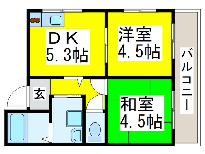 間取り図 マンションホダカ