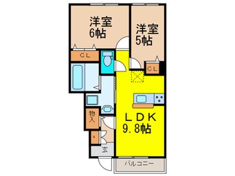 間取図 モデルノ　カーサ