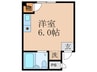 ミナ－ジュ宇治 1Rの間取り