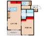 Helena GARDEN玉串元町Ⅱ 1LDKの間取り
