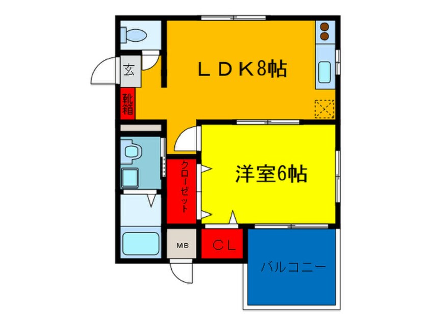 間取図 エスタシオンカーサ