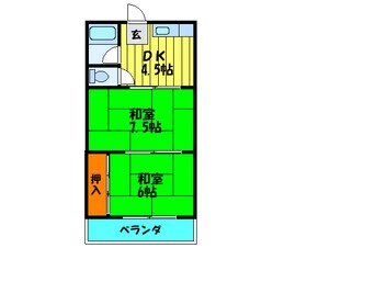 間取図 シャト－大日