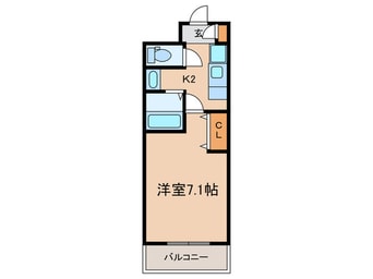 間取図 ﾚｼﾞﾃﾞｨｱ神戸ﾎﾟｰﾄｱｲﾗﾝﾄﾞﾉｰｽ棟