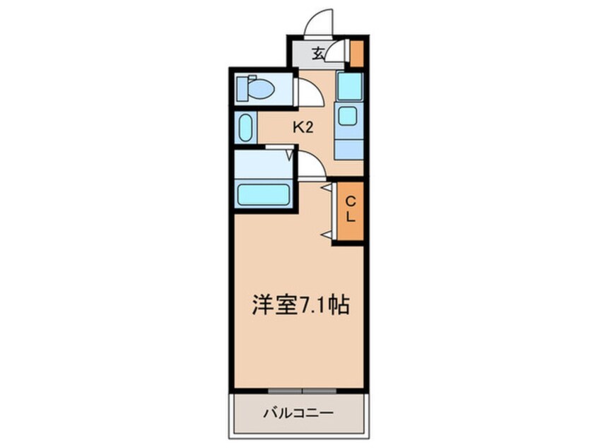 間取図 ﾚｼﾞﾃﾞｨｱ神戸ﾎﾟｰﾄｱｲﾗﾝﾄﾞﾉｰｽ棟