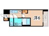 Alivis長田 1Kの間取り