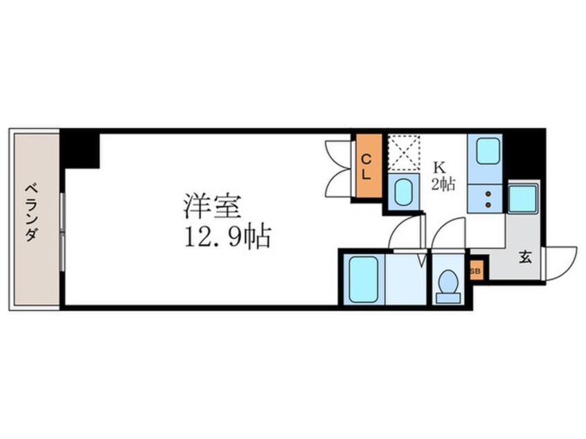 間取図 アネックス西陣