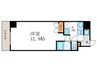 アネックス西陣 1Kの間取り
