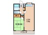 長谷川ハイツ 1LDKの間取り