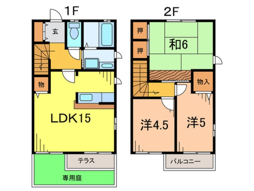 間取図 すみれテラス　Ａ棟