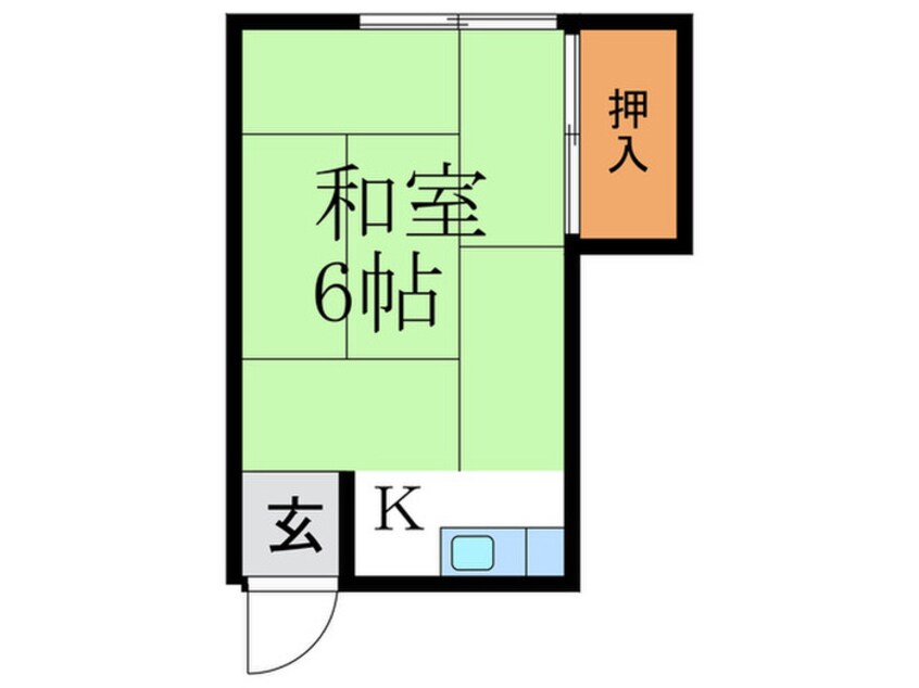 間取図 オカモクグランドハイツ