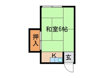 間取図 オカモクグランドハイツ