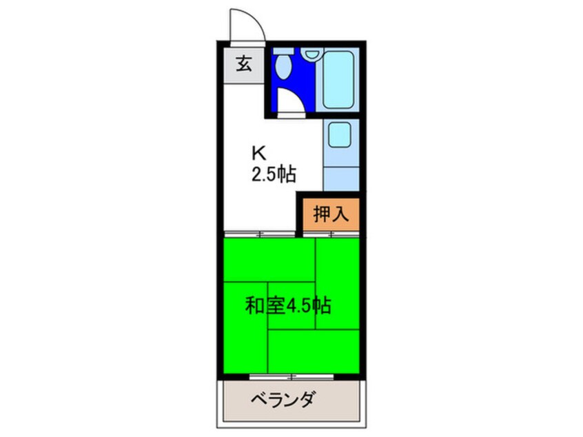 間取図 城南パークハイツ