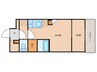 ArtizA京橋WEST 1DKの間取り