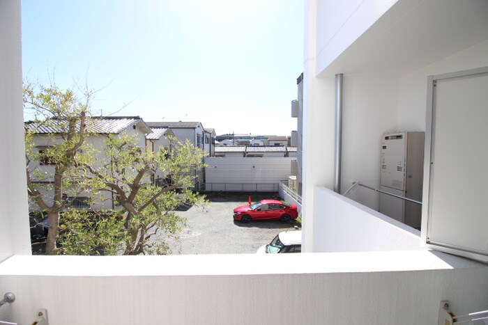 室内からの展望 suju