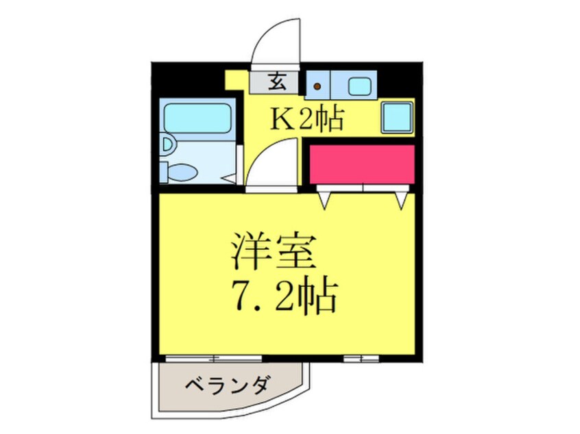 間取図 ア－バンボ－ト２１０