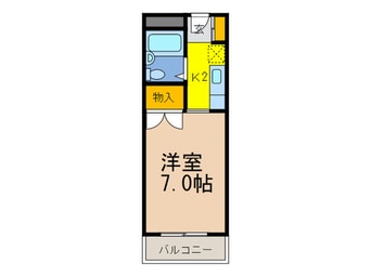 間取図 Ｋｓレジデンス箕面坊島