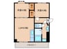 日宝ライフ桜宮 2LDKの間取り