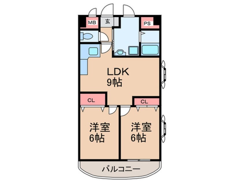 間取図 ピースフルハウス