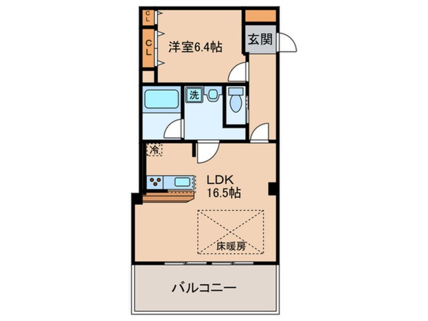 間取図 りりぱっとはうす