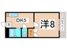 アイムひろすみ 1DKの間取り