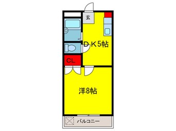 間取図 アイムひろすみ