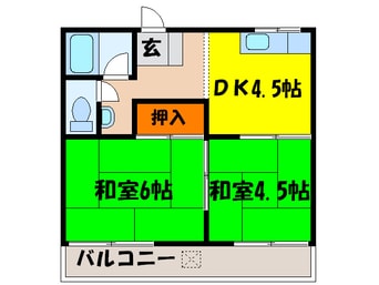 間取図 メイプルハイツ