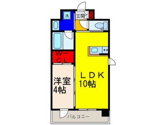 間取図 グランドゥーエ永和駅前