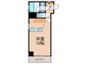 エスリ－ド京都河原町(705) 1Rの間取り