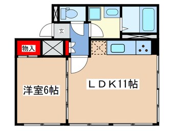 間取図 ルミナス北山