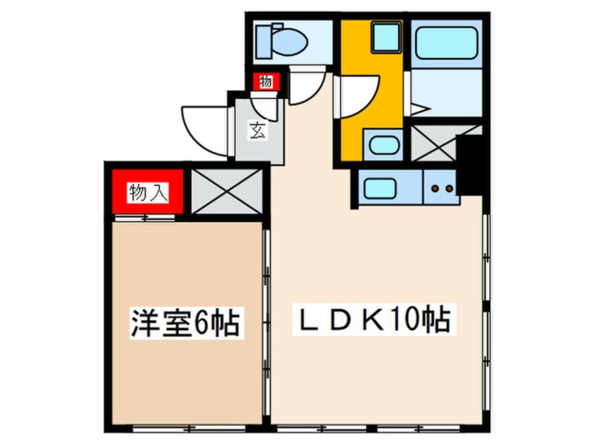 間取図 ルミナス北山