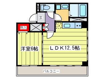 間取図 ルミナス北山