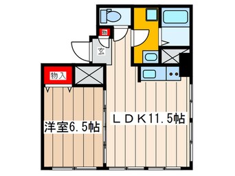 間取図 ルミナス北山