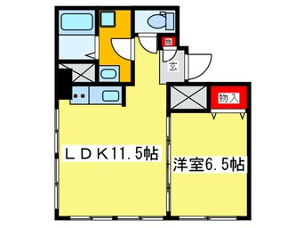 間取図 ルミナス北山