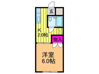 間取図 メゾンＩＺＵＭＩ