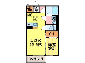 間取図 レ－ベン・グロ－スＢ棟