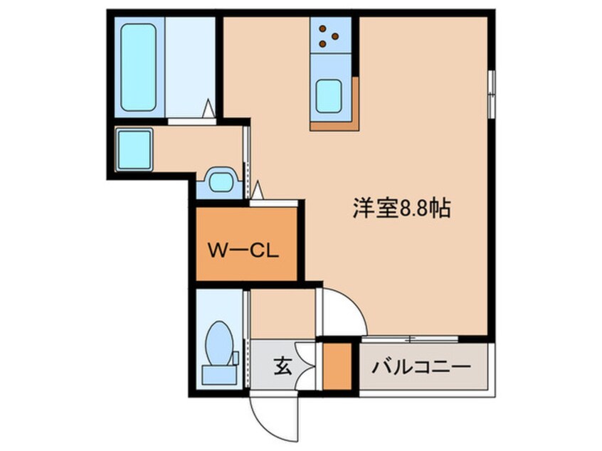 間取図 Ｖｉｔａ　Ｆｉｏｒｅ