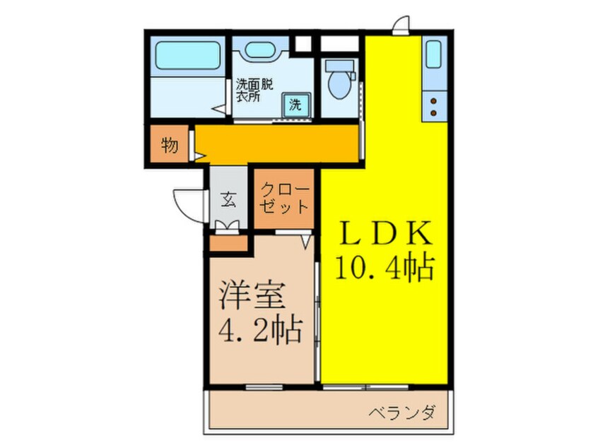 間取図 ボナール庄