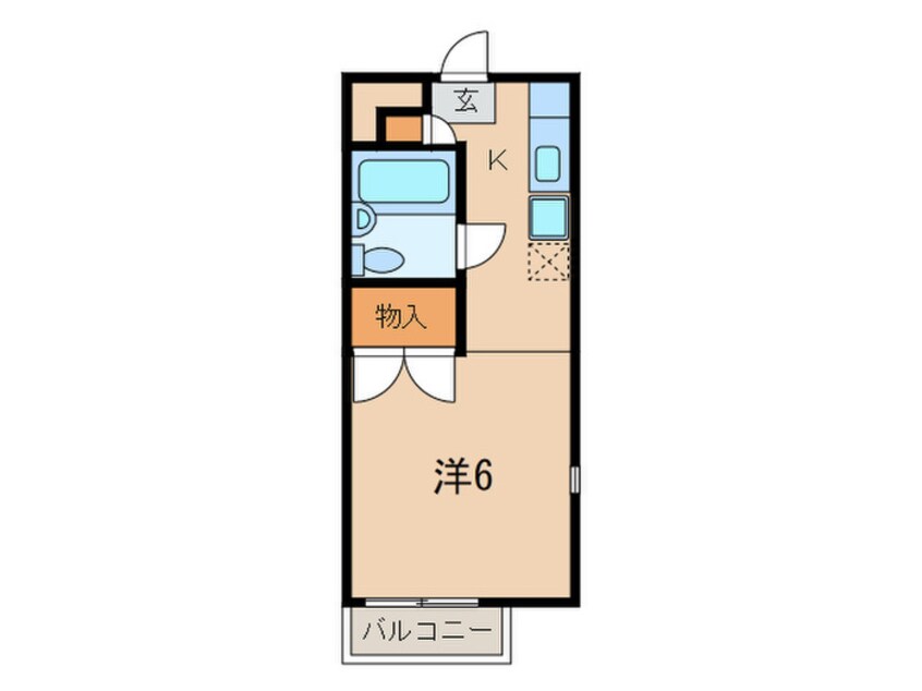 間取図 アメニティ夙川