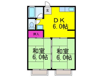 間取図 メゾン松井