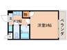 メゾンショウエイ 1Kの間取り
