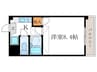 メゾンショウエイ 1Kの間取り