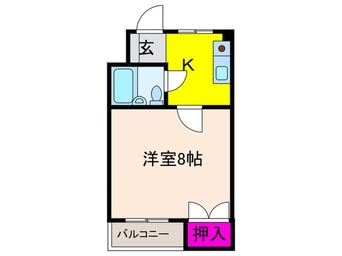 間取図 ハイツリバーサイド