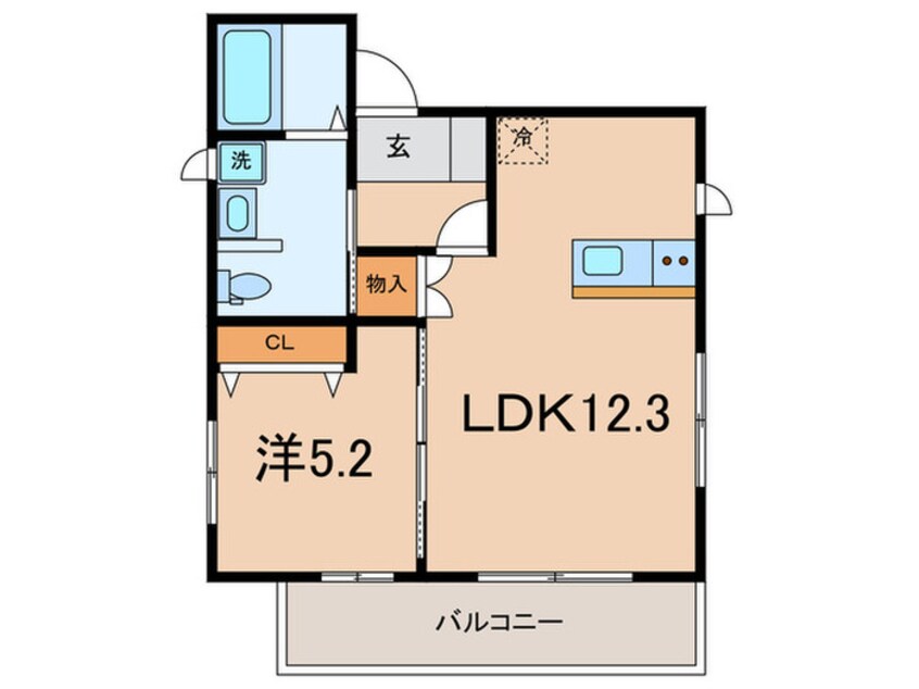 間取図 RETERAS舞子