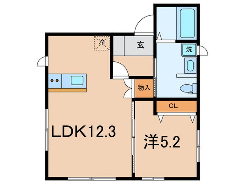 間取図 RETERAS舞子