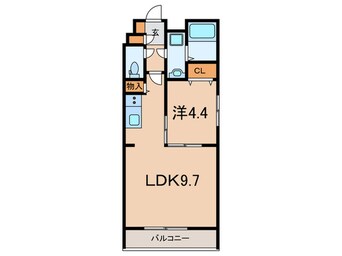 間取図 Ｃｉｔｙ　Ｚ　西宮Ⅱ