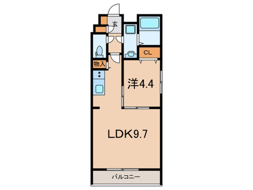 間取図 Ｃｉｔｙ　Ｚ　西宮Ⅱ