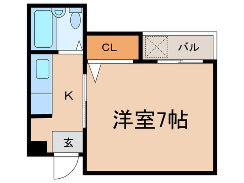 間取図 グランディール東寺