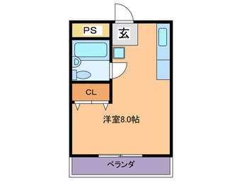 間取図 三高ハイツ