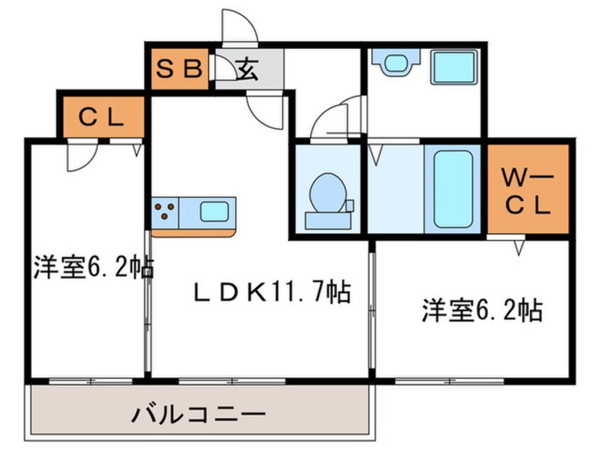 間取図 ヘリオドール