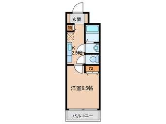 間取図 ダンケシェ－ン平野郷